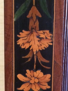 Pink inlaid in a French cabinet (c. 1670–80) in the Fitzwilliam Museum.