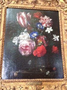 Pink or carnation in a still life by Nicolaes van Verendael (